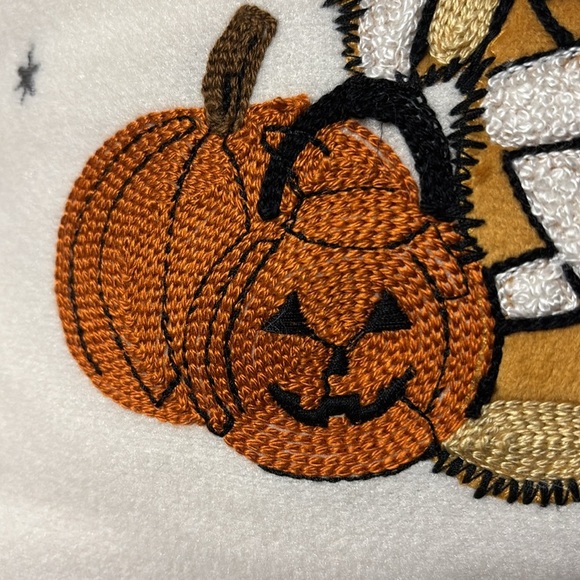 ENVOGUE CREEPY BEAR CRITTERS FAUX FUR HALLOWEEN THROW PILLOW NWT EMBROIDERY - Picture 12 of 15